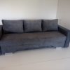 Sofa lova pilka su patalynės dėže | Būsto Pasaulis