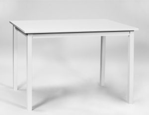 Baltas stalas Rosella 110*75cm | Būsto Pasaulis