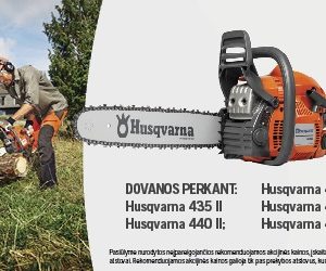 Pjūklas Husqvarna 450 II